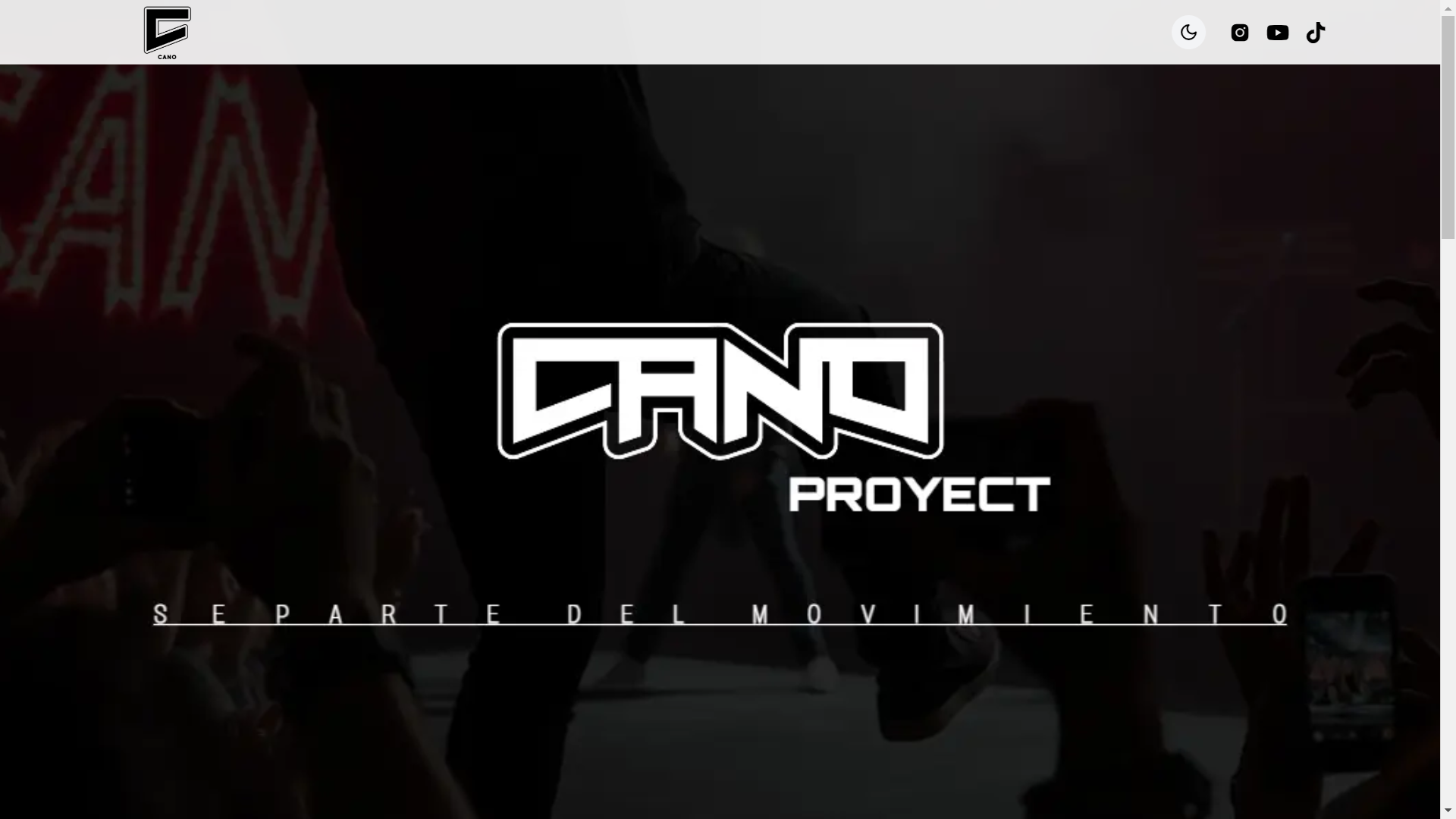 Cano Artist WebSite.